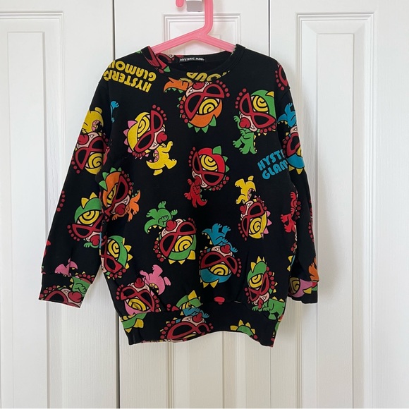 Hysteric Glamour Mini Sweatshirt in dinosaur prints - Picture 2 of 8